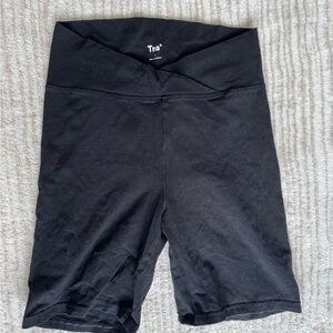 TNA Women's Black Bike Shorts